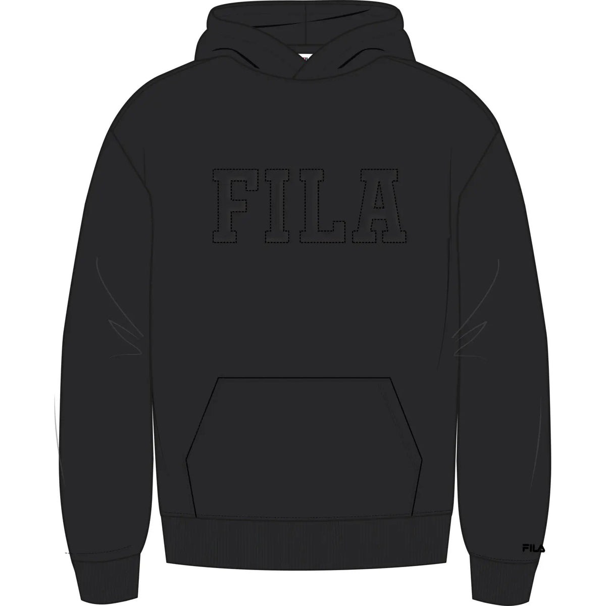 Felpa con Cappuccio Coredo Ragazzo - Nero