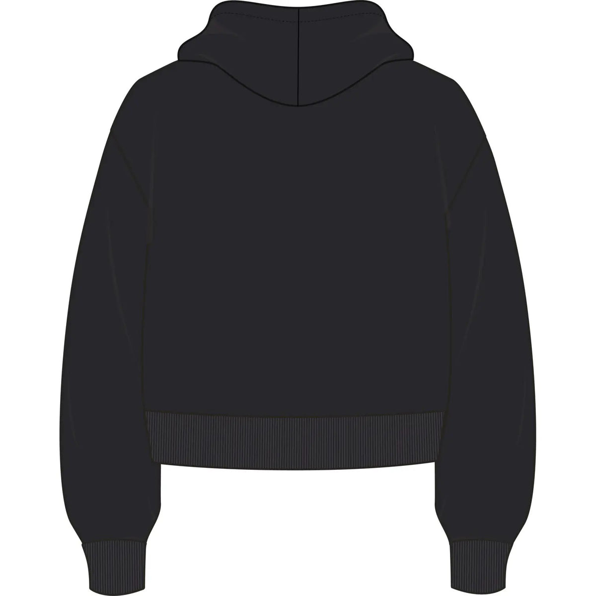 Felpa con Cappuccio Casateia Ragazzo - Nero