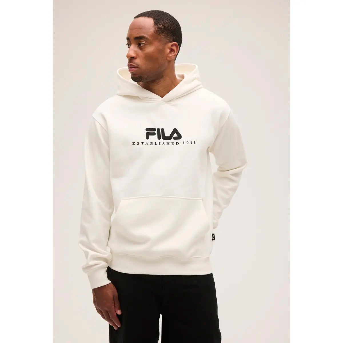 Felpa Valsera - Bianco Panna / Nero