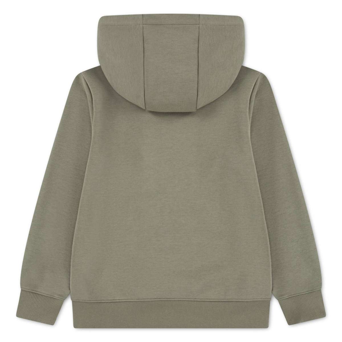 Felpa con Cappuccio Core Fleece - Kaki