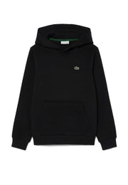 Felpa con Cappuccio French Terry - Nero