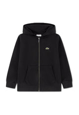 Felpa Full Zip French Terry - Nero