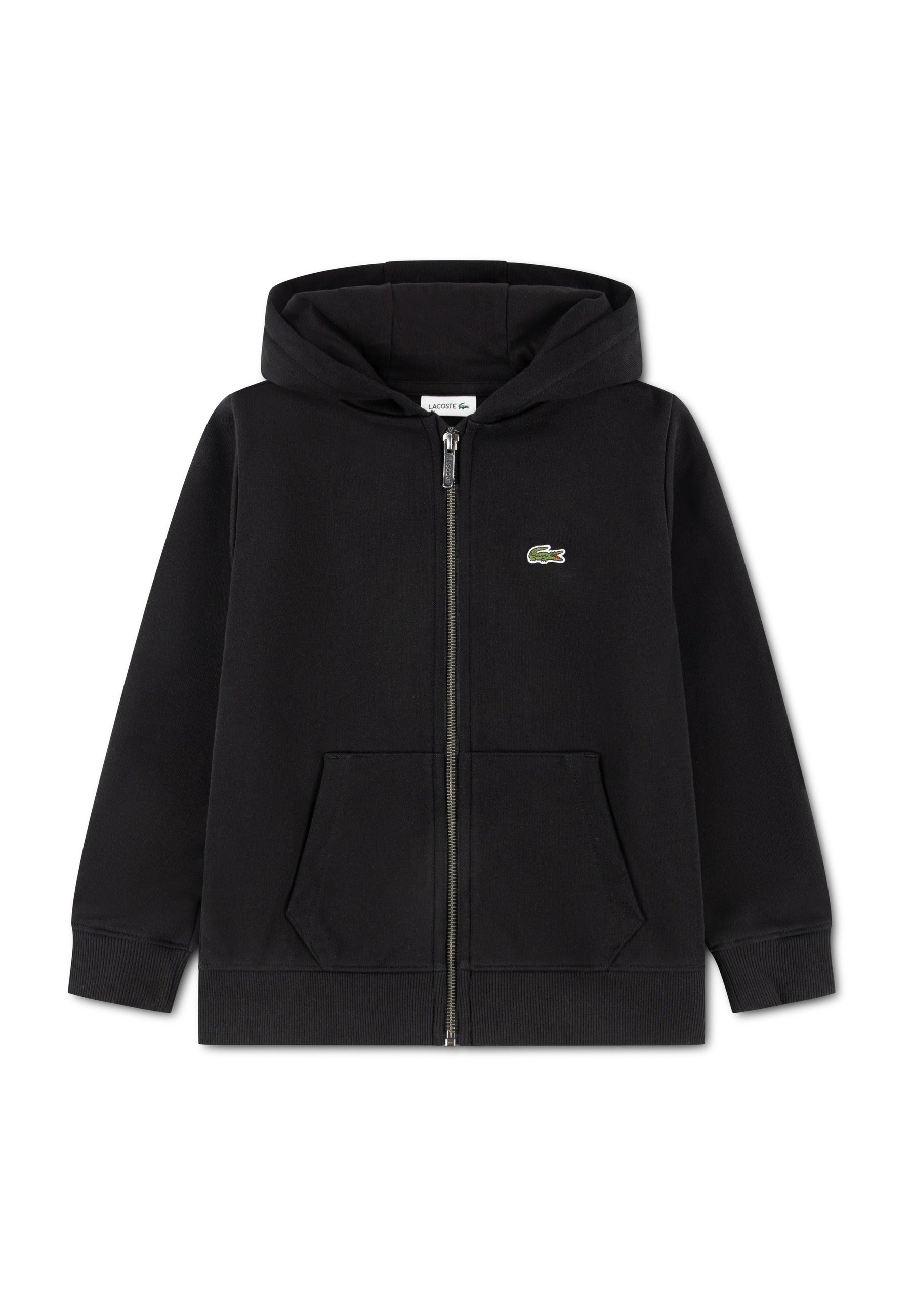 Felpa Full Zip French Terry - Nero
