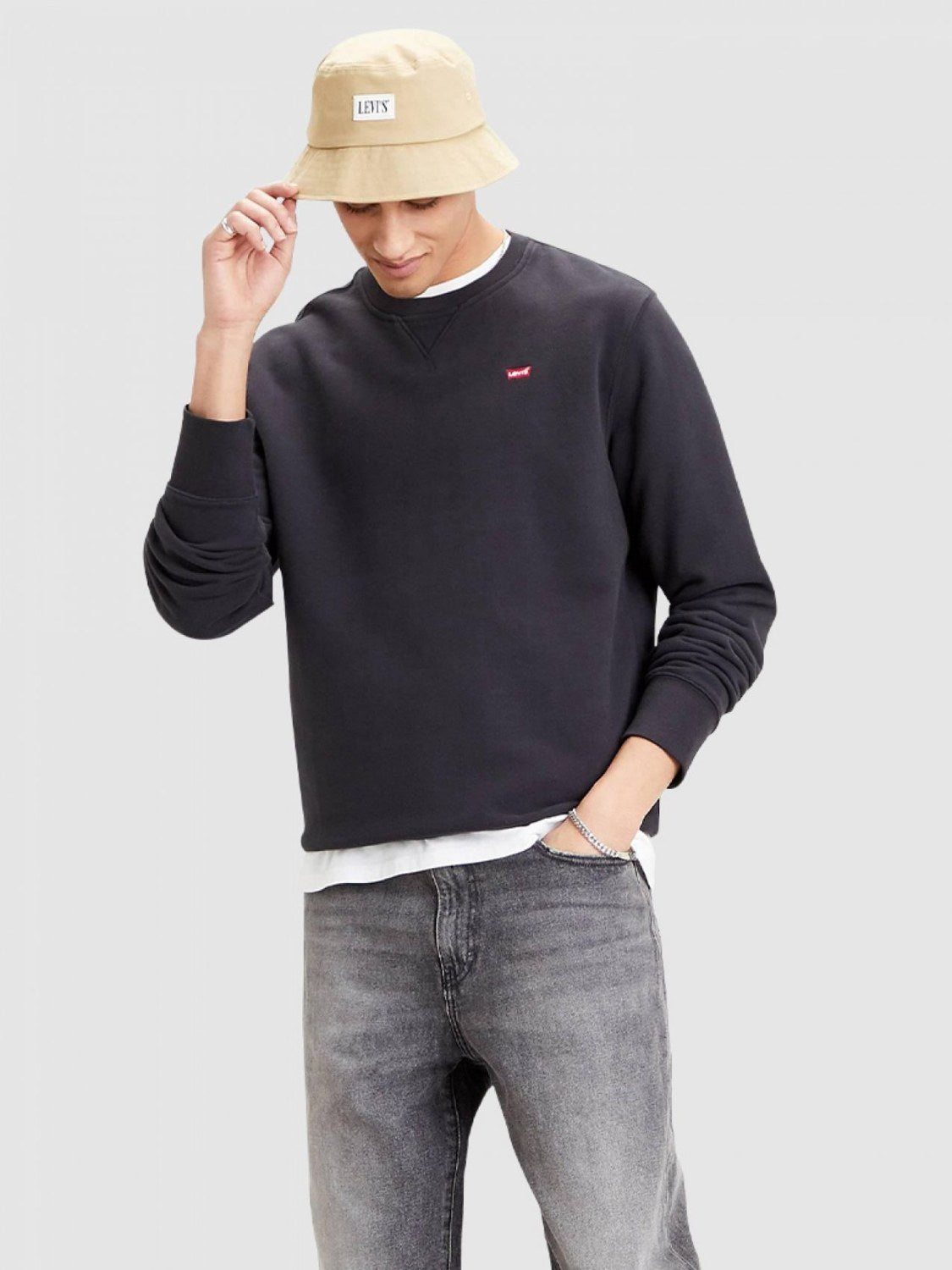 Felpa New Original Crew - Nero