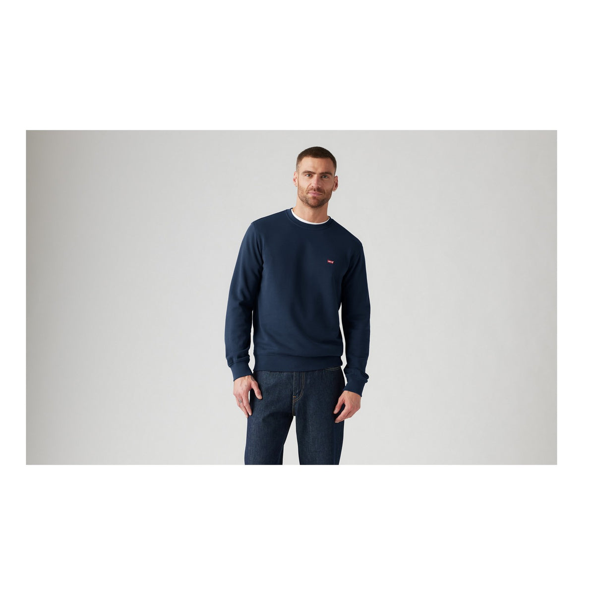 Felpa New Original Crew - Blu