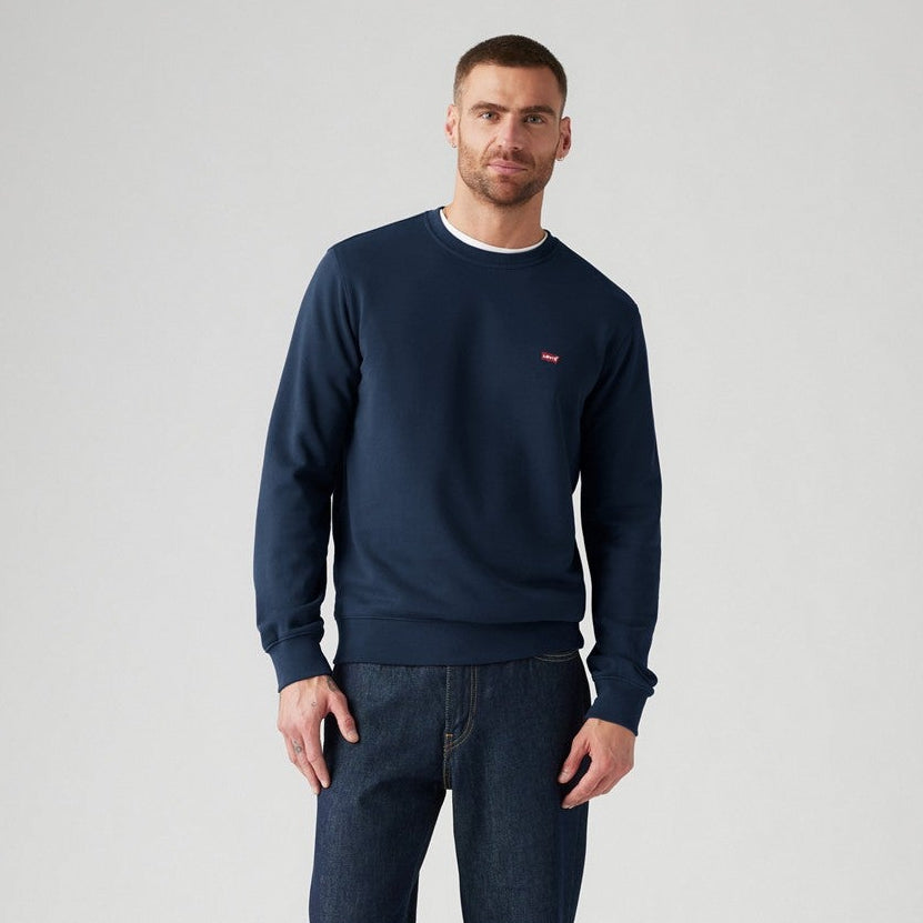 Felpa New Original Crew - Blu