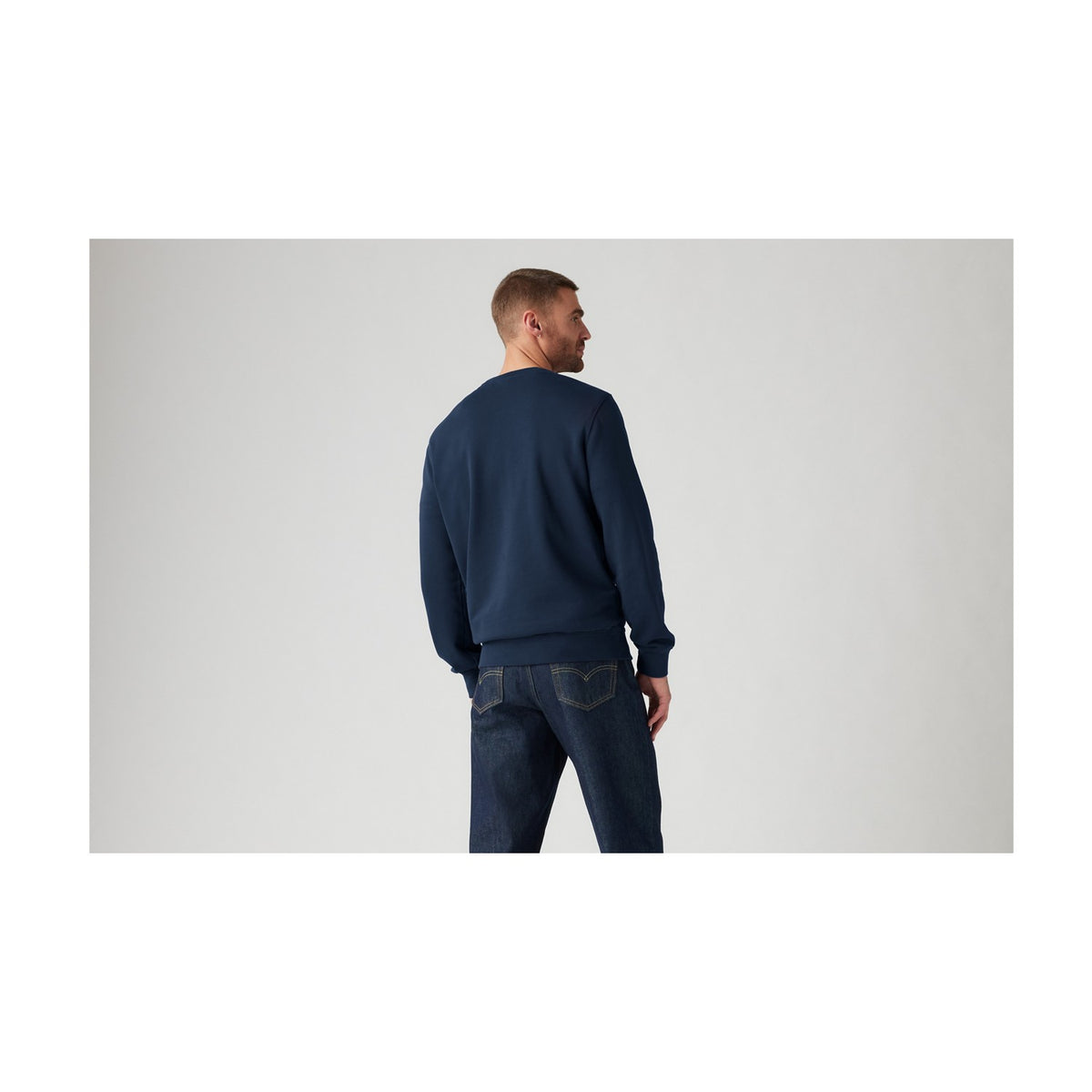 Felpa New Original Crew - Blu
