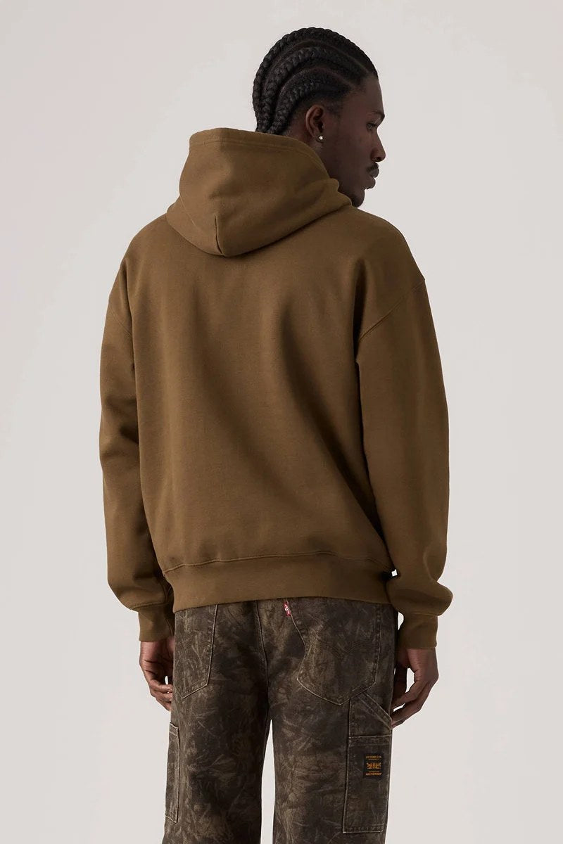 Felpa Workwear Pullover Hoodie - Marrone