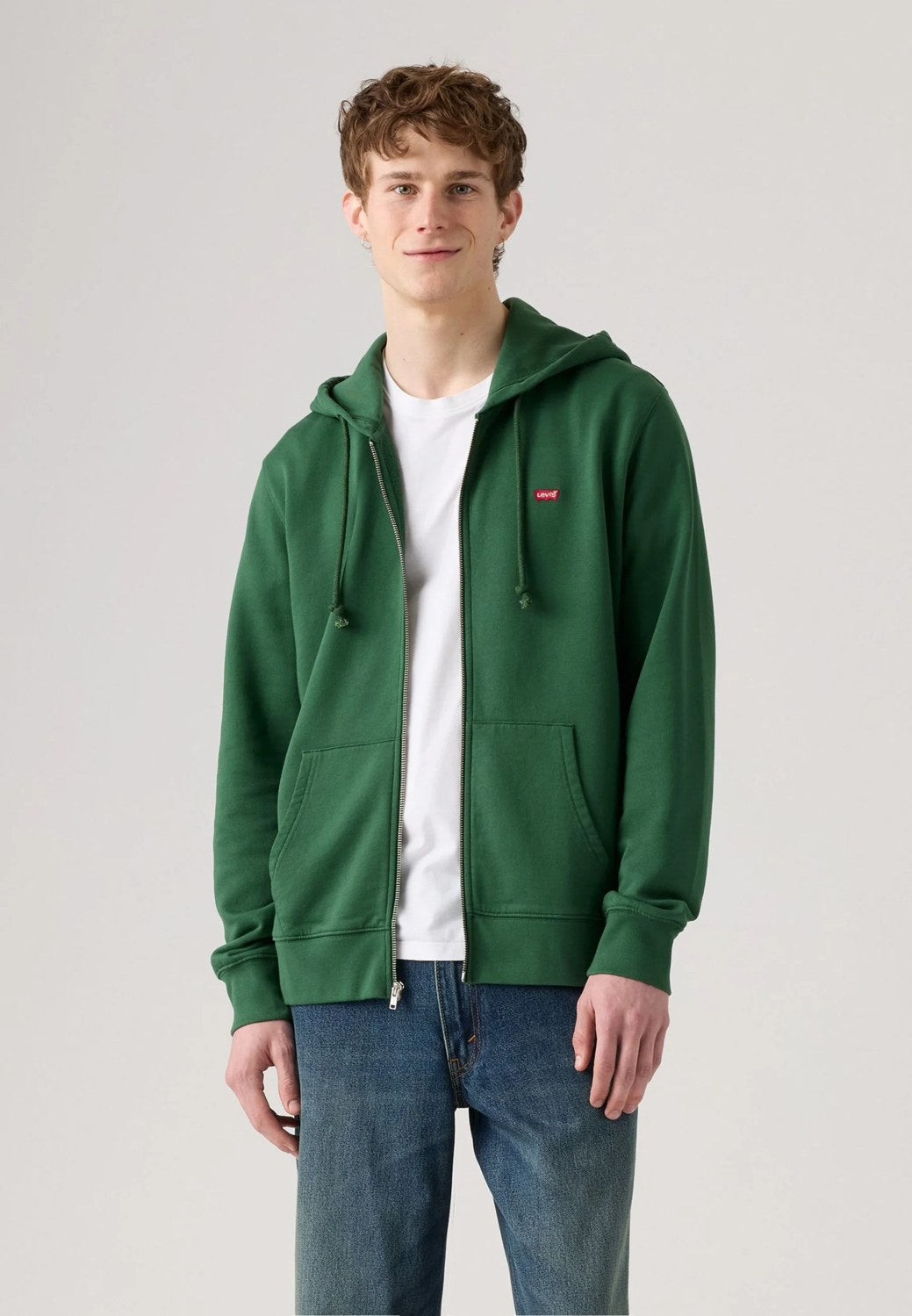 Felpa New Original Zip Up - Verde