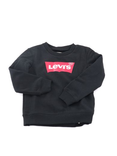 Felpa Girocollo Batwing Ragazzo - Nero