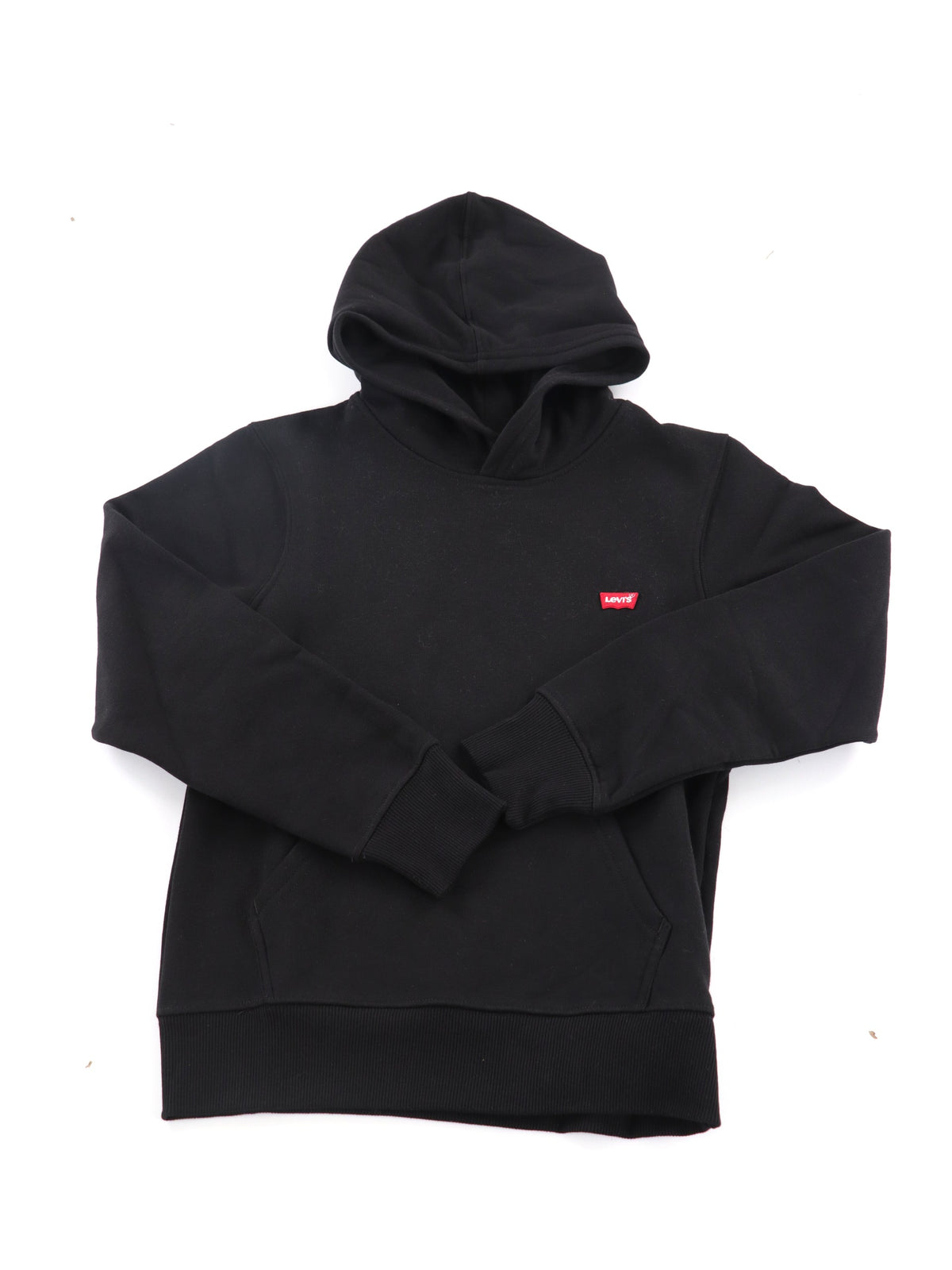 Felpa Girocollo Mini Batwing Ragazzo - Nero