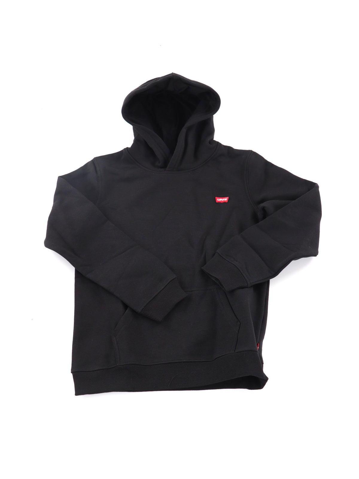 Felpa Girocollo Mini Batwing Ragazzo - Nero