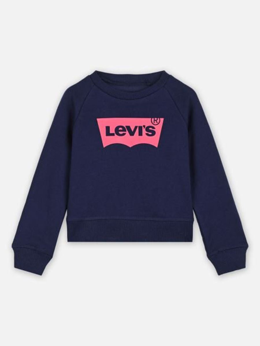 Felpa Girocollo Logo Ragazzo - Blu