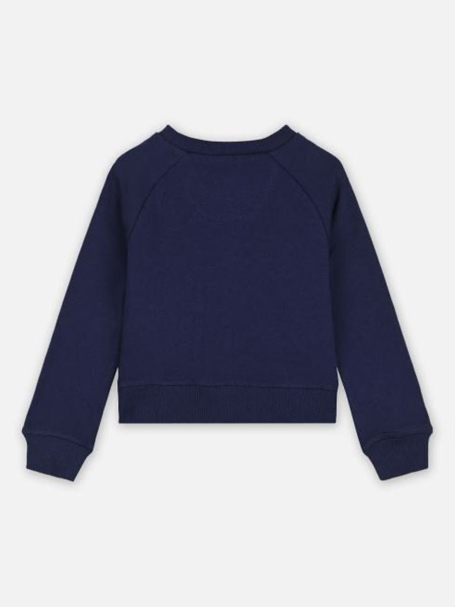 Felpa Girocollo Logo Ragazzo - Blu