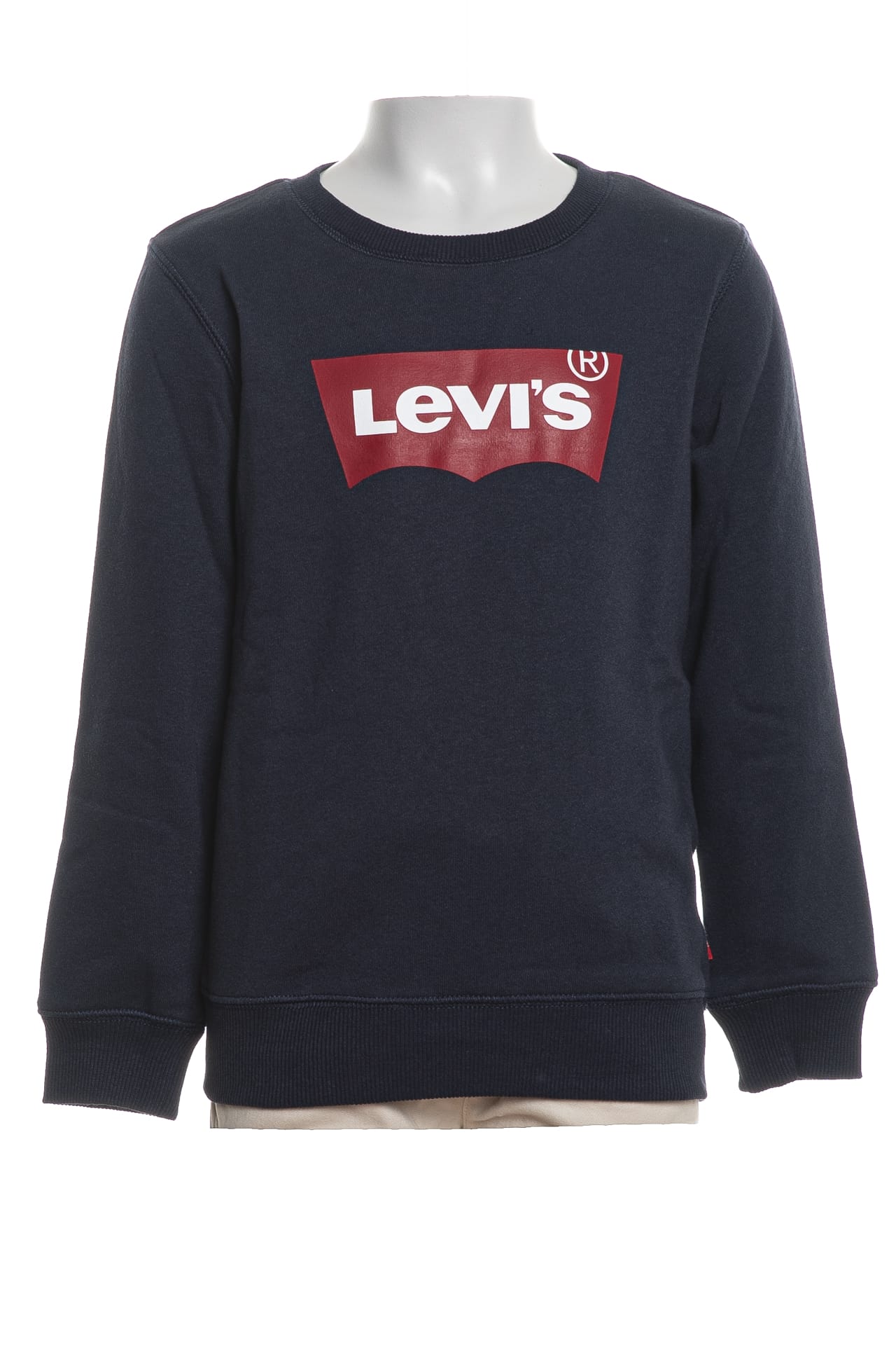 Felpa Girocollo Batwing Ragazzo - Blu