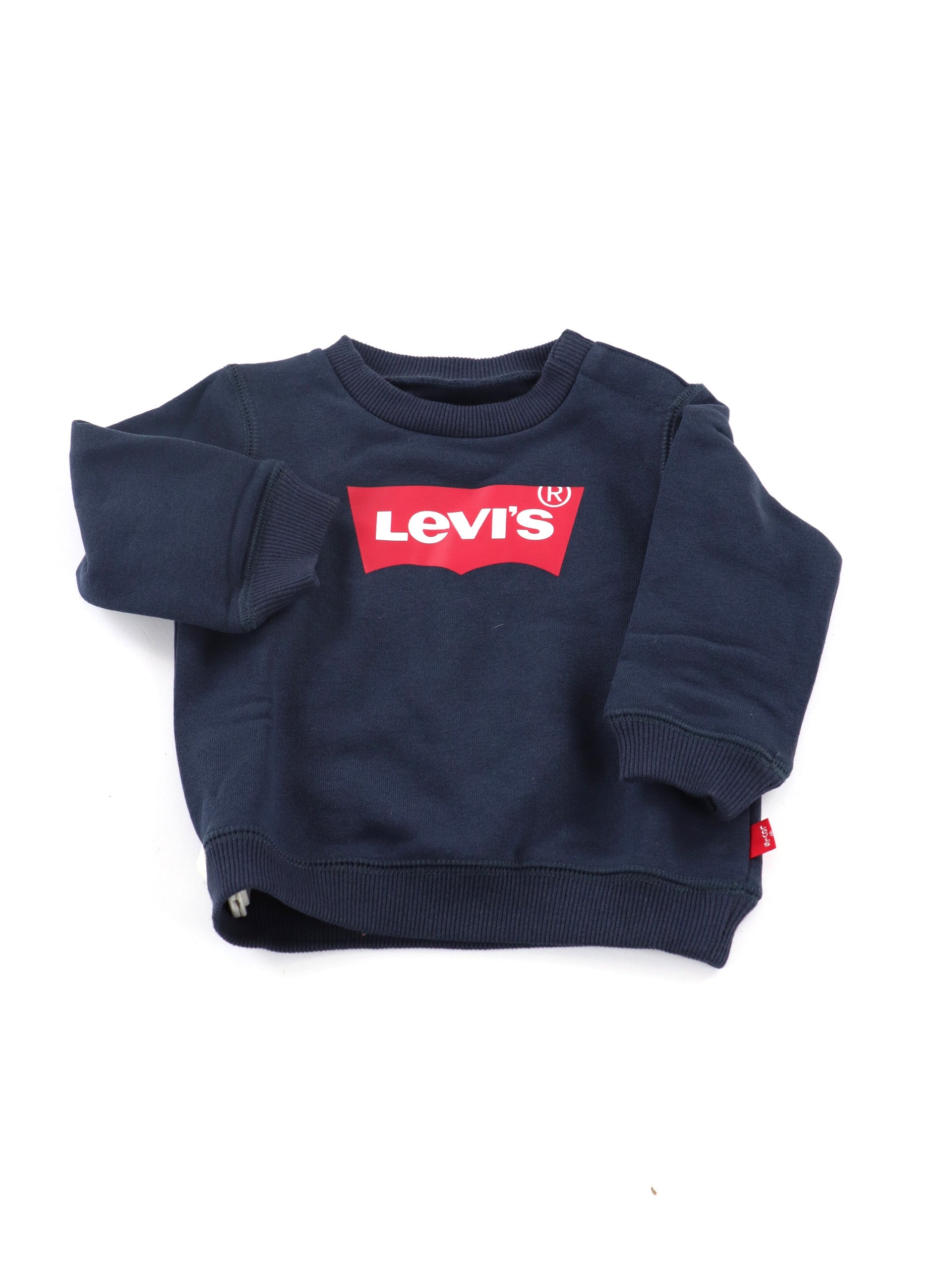 Felpa Girocollo Batwing Ragazzo - Blu