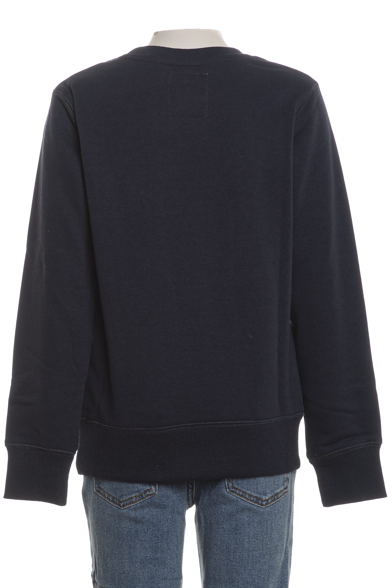 Felpa Girocollo Batwing Ragazzo - Blu
