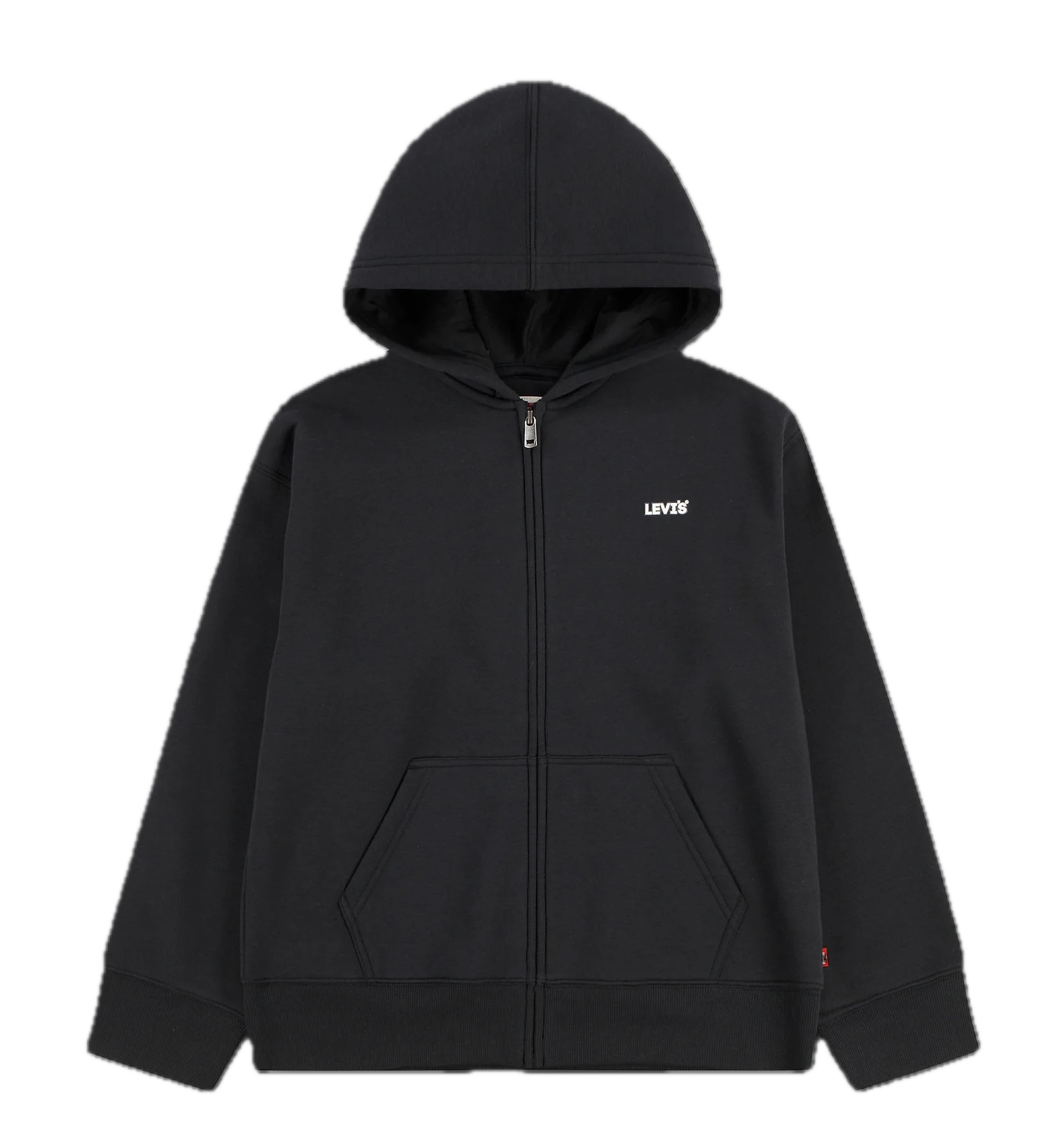 Felpa con Cappuccio Essential Bambino - Nero