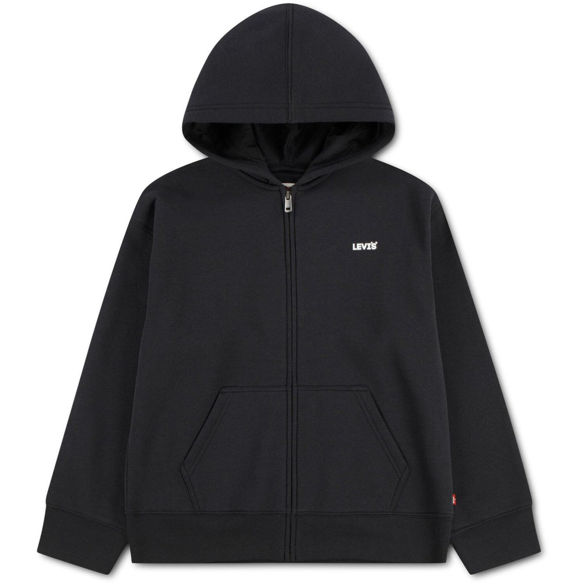 Felpa con Cappuccio Essential Ragazzo - Nero