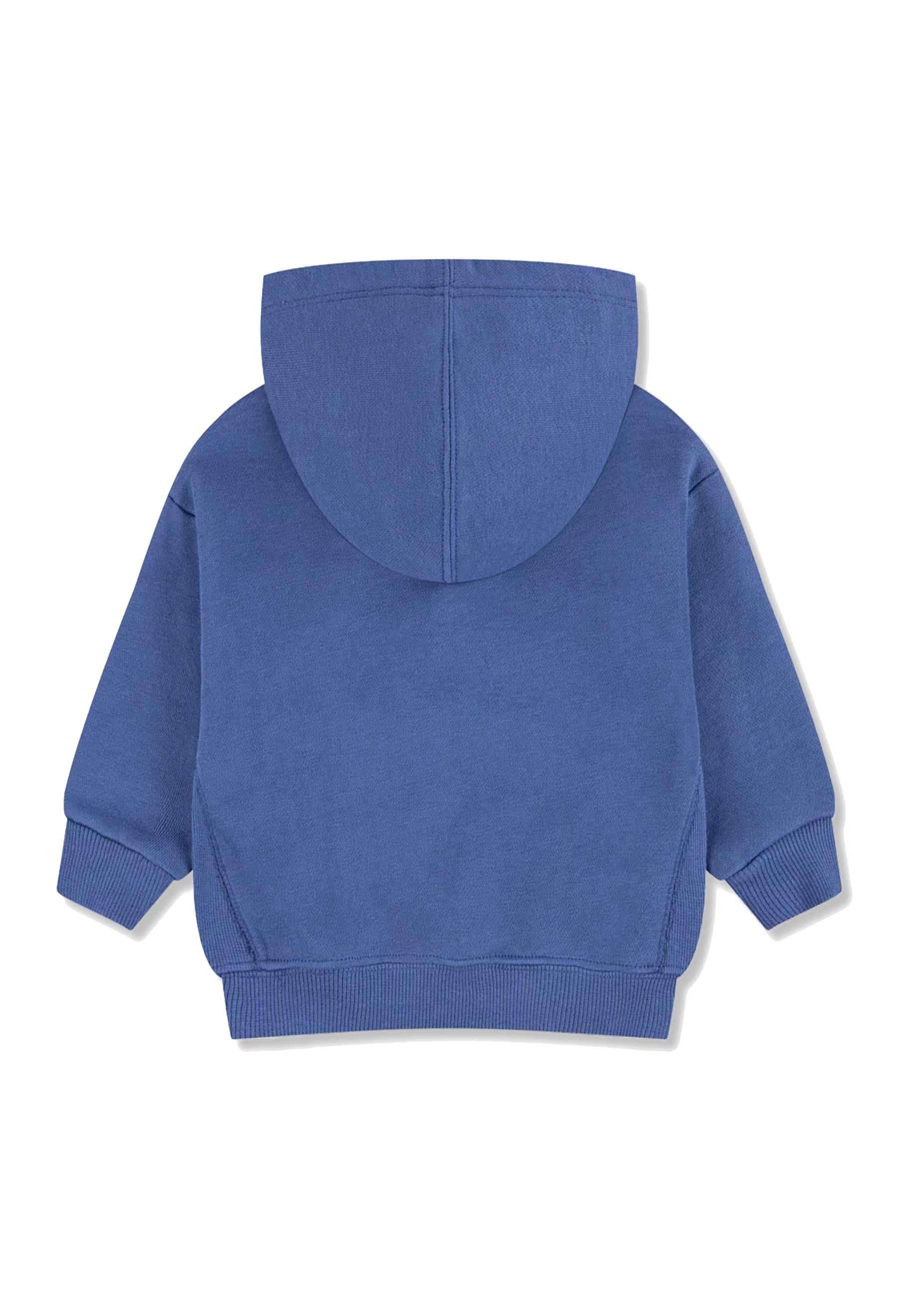 Felpa con Cappuccio Full Zip Authentic - Blu