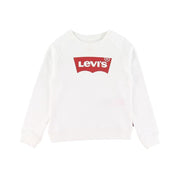 Felpa Girocollo Logo Bambino - Bianco
