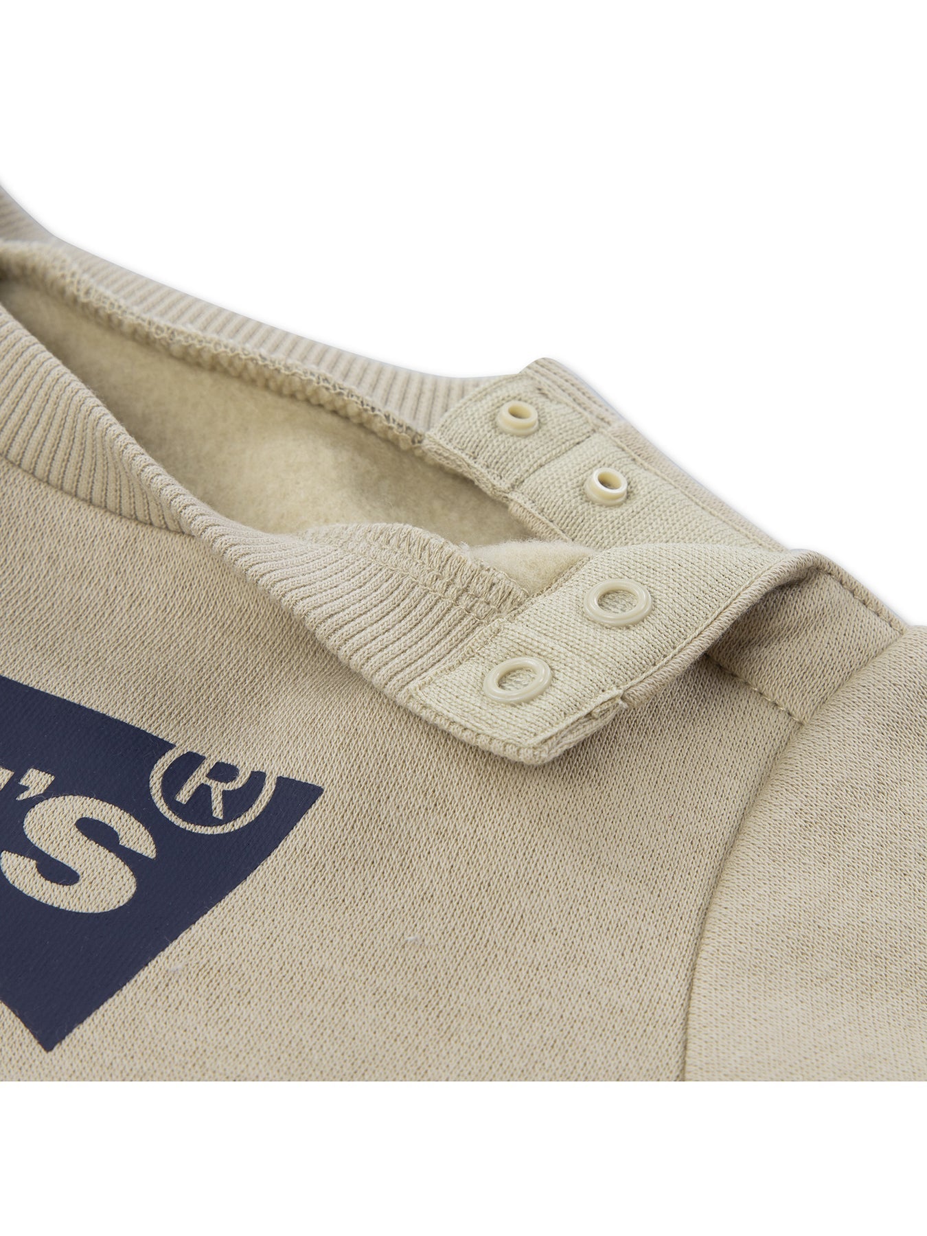 Felpa Girocollo Batwing Ragazzo - Beige
