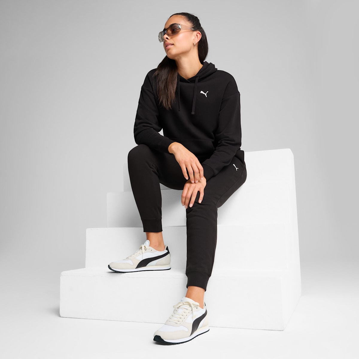 Puma ESS Comfort Hoodie TR - Nero Nero