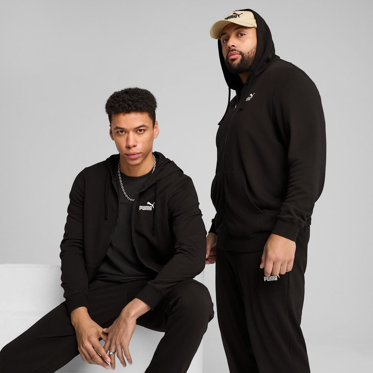 Puma ESS No. 1 Logo Full-zip Hoodie TR - Nero Nero