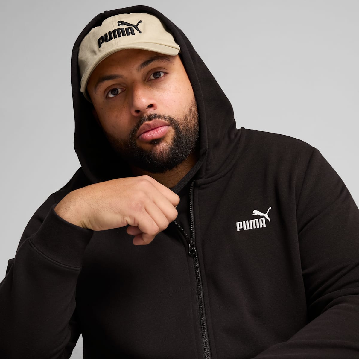 Puma ESS No. 1 Logo Full-zip Hoodie TR - Nero Nero