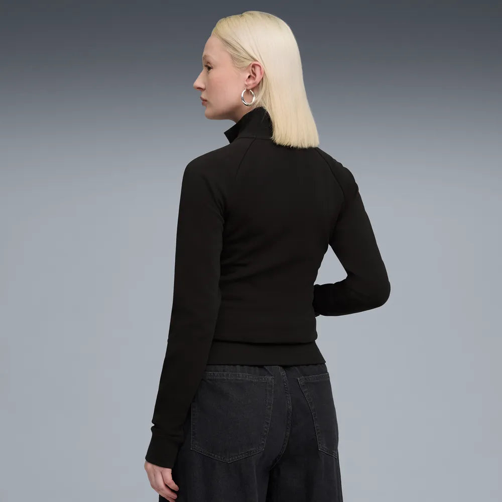 Felpa Essentials Slim Track Jacket - Nero
