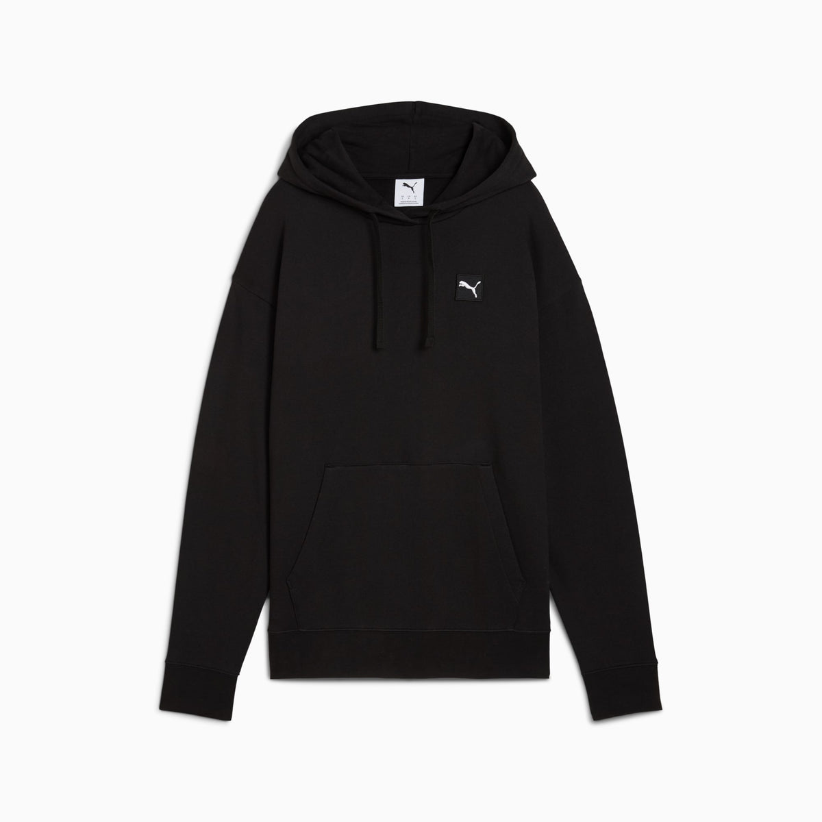 Felpa con cappuccio Essentials Elevated Comfort da donna - Nero