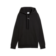 Felpa con cappuccio in pile Essentials dal taglio morbido da donna - Nero