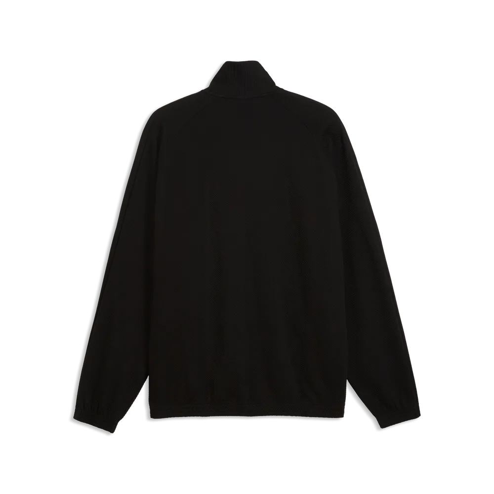 Giacca sportiva con zip PUMA Class dal taglio morbido da uomo - Nero