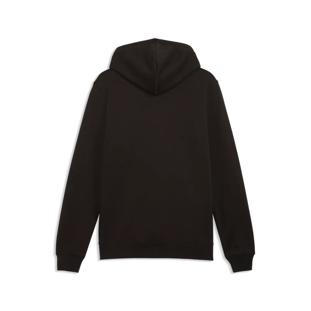 Felpa con cappuccio in pile PUMA Sport Logo Play da uomo - Nero
