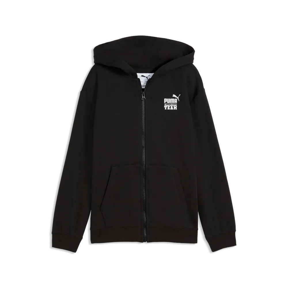 Felpa Mid90s Relaxed Full-Zip Hoodie Boys - Nero