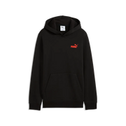 Felpa Essentials Logo Lab Brand Back Graphic Hoodie Fleece Boys - Nero
