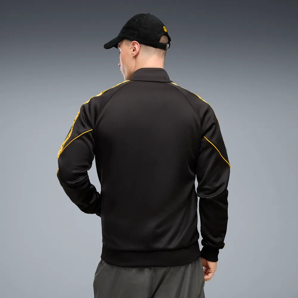 Giacca con zip integrale Borussia Dortmund KING Anthem da uomo - Nero