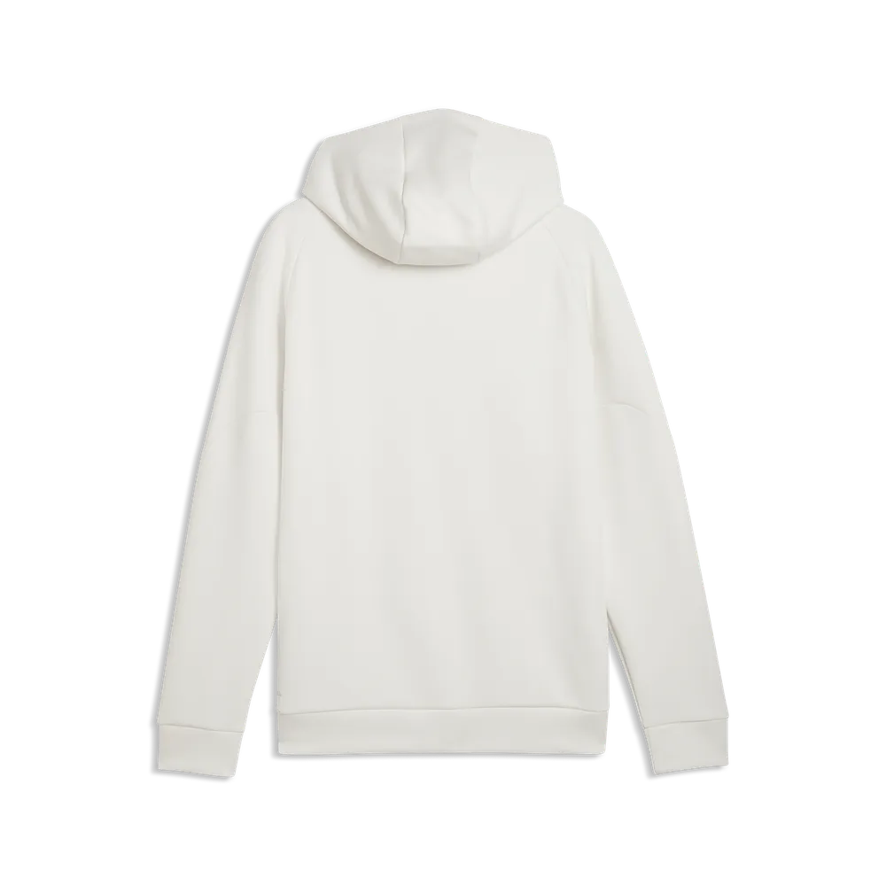 Felpa con zip integrale e cappuccio AC Milan PUMATECH da uomo - Grigio Vapore