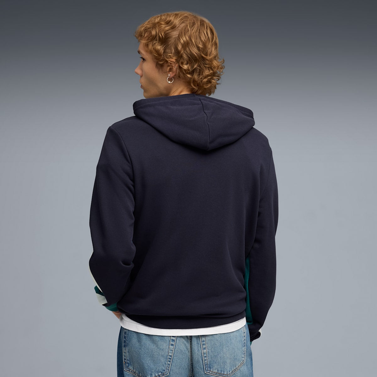 Puma ESS Block Hoodie TR - New Navy