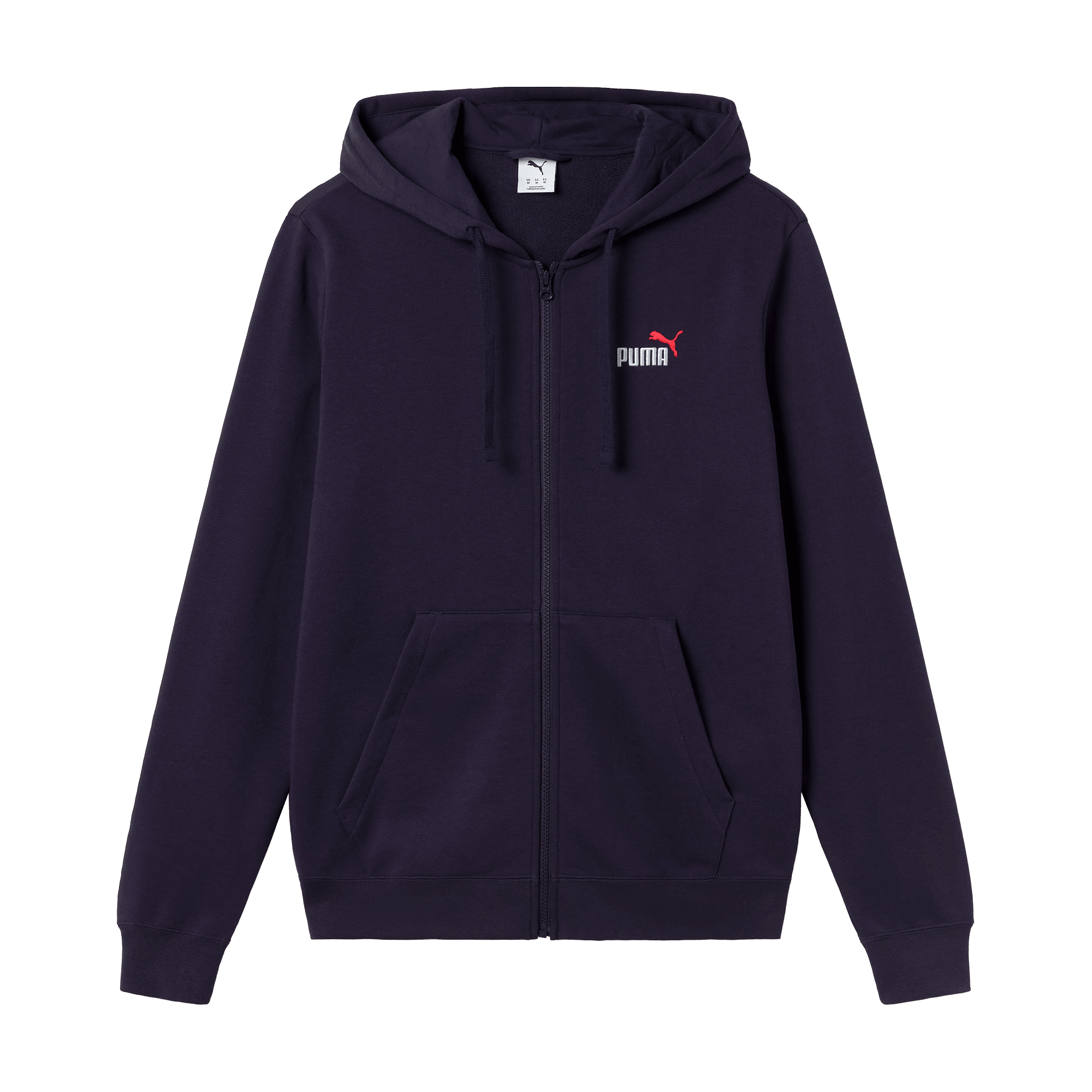 ESS 2 Color Logo FZ Hoodie TR - New Navy