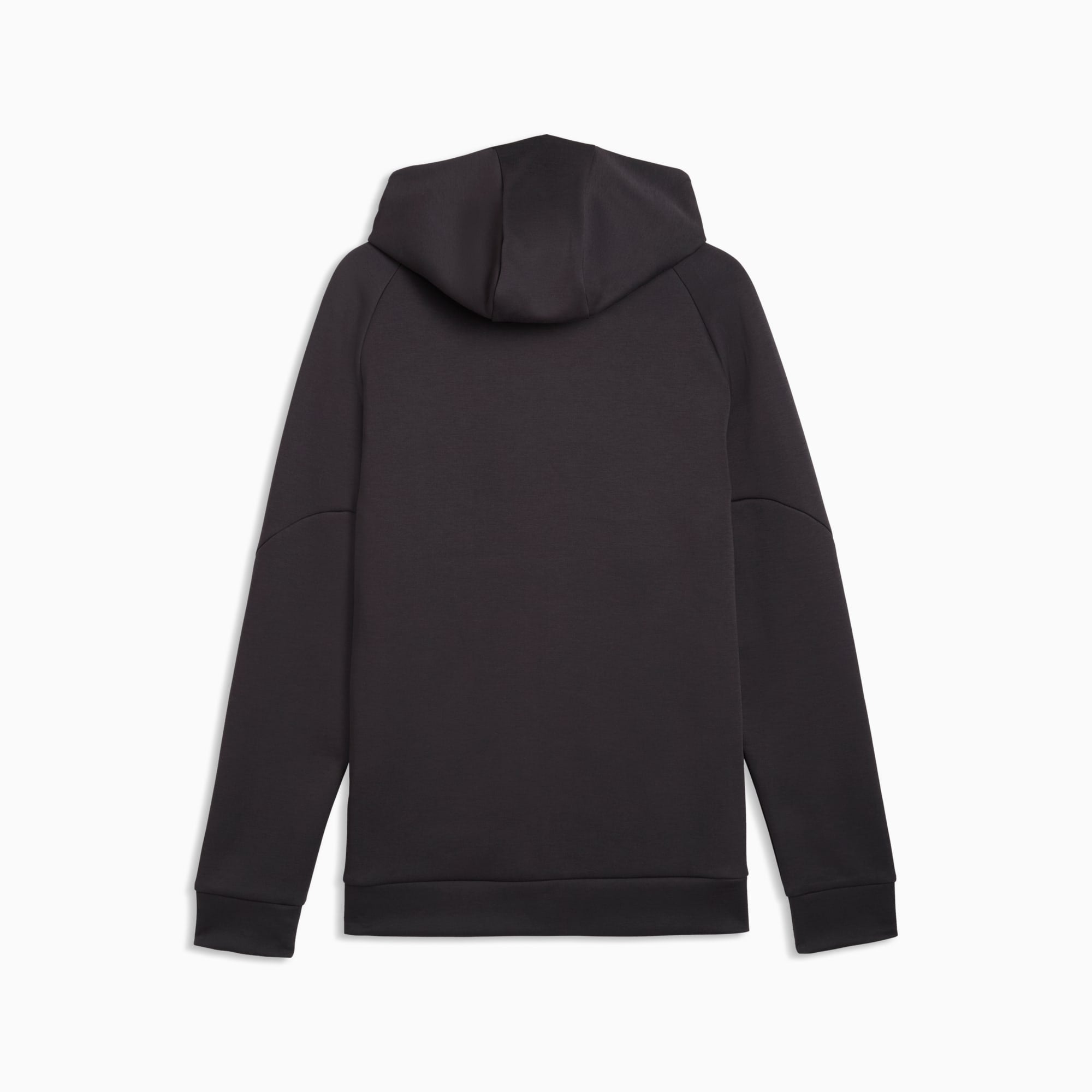 Felpa con zip integrale e cappuccio AC Milan PUMATECH da uomo - Grigio Scuro