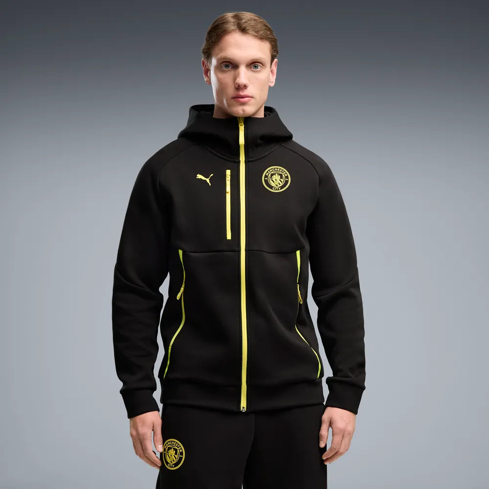 Felpa Manchester City PUMATECH Full-Zip - Nero