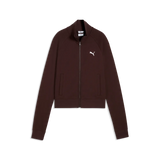 Felpa Essentials Slim Track Jacket - Marrone Cioccolato