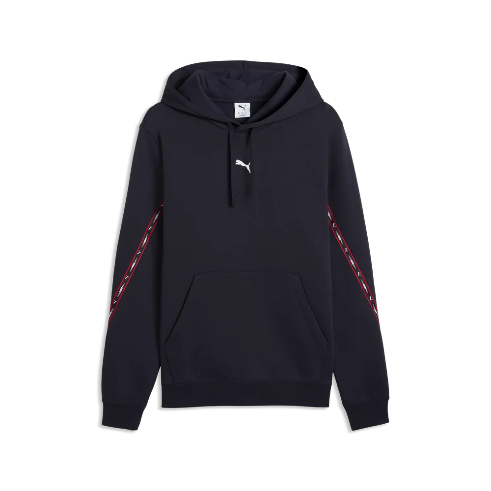 Felpa Essentials Tape Hoodie Fleece - Blu Navy