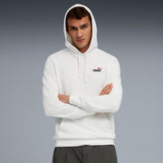 Puma ESS 2 Color Small No. 1 Logo Hoodie TR - Bianco / Rosso Bianco