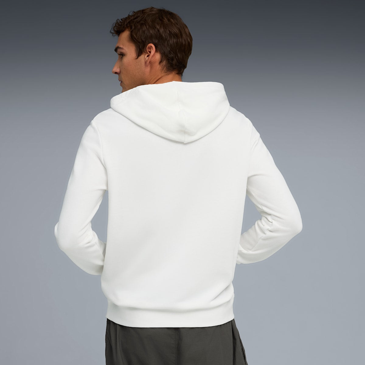 Puma ESS 2 Color Small No. 1 Logo Hoodie TR - Bianco / Rosso Bianco