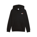 Felpa Essentials 2 Color Small No.1 Logo Hoodie Fleece Boys - Nero