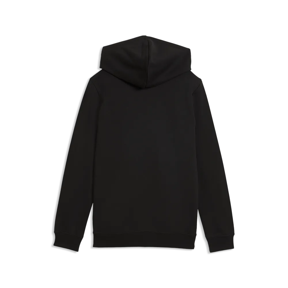 Felpa Essentials 2 Color Small No.1 Logo Hoodie Fleece Boys - Nero