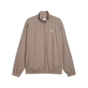 Giacca sportiva con zip PUMA Class dal taglio morbido da uomo - Grigio Topo