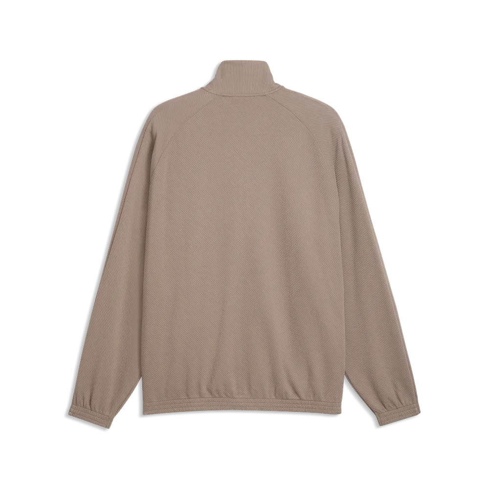 Giacca sportiva con zip PUMA Class dal taglio morbido da uomo - Grigio Topo